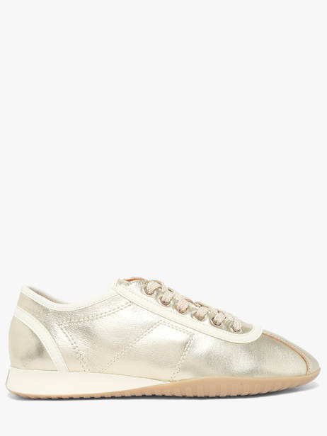 Sneakers In Leather Mam'zelle Gold women CSGLO37