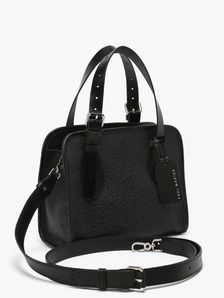 Satchel Vintage Leather Paul marius Black vintage S other view 2