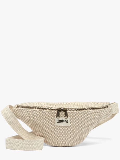Belt Bag Hindbag Beige tressage TS