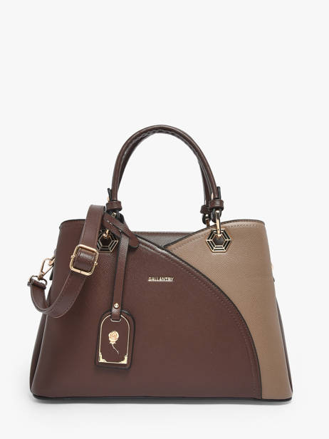 Satchel Saffiano Miniprix Brown saffiano M9431