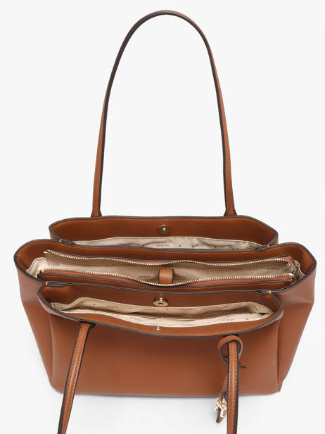 Shoulder Bag Isola Polyurethane Guess Brown isola BG990523 other view 3