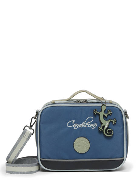 Lunch Bag Cameleon Blue vintage urban PBVBBL24 other view 4