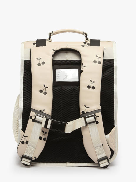 Sac à Dos 3 Compartiments Cameleon Beige vintage north PBVWSD39 vue secondaire 4