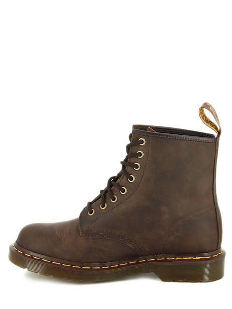 Boots 1460 Crazy Horse In Leather Dr martens Brown unisex 11822203 other view 2