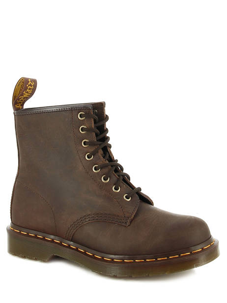 Boots 1460 Crazy Horse In Leather Dr martens Brown unisex 11822203 other view 1