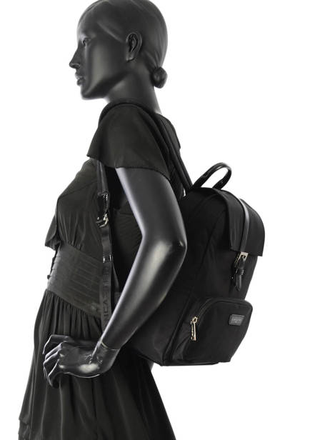 Backpack Lancaster Black basic vernis 514-86 other view 2