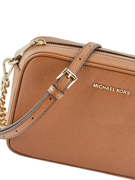 Sac Bandoulière Ginny Cuir Michael kors Marron jet set F7GGNM8L vue secondaire 1