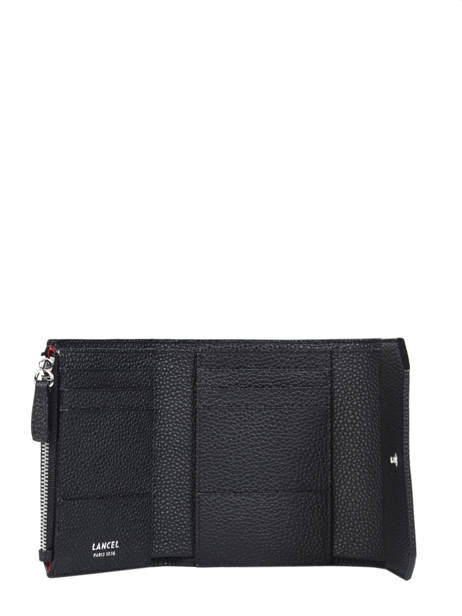 Portefeuille Ã  Rabat S Ninon Cuir Lancel Noir ninon A10296 vue secondaire 1