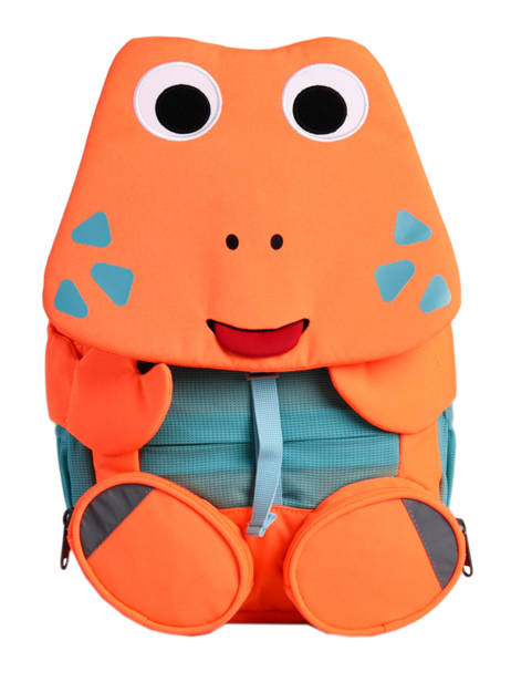 Backpack 1 Compartment Affenzahn Orange large friends NEL1