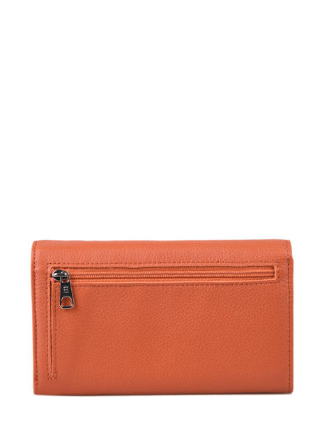 Portefeuille Confort Cuir Hexagona Orange confort 467779 vue secondaire 1