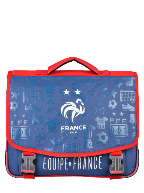 Satchel 2 Compartments Federat. france football Blue le coq 203X203S