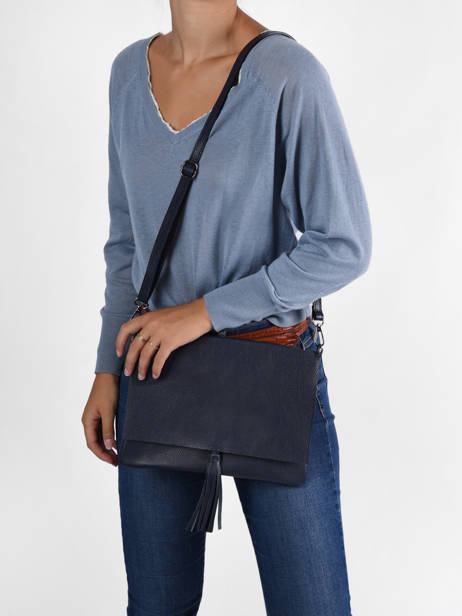Shoulder Bag Caviar Leather Milano Blue caviar CA21062 other view 1
