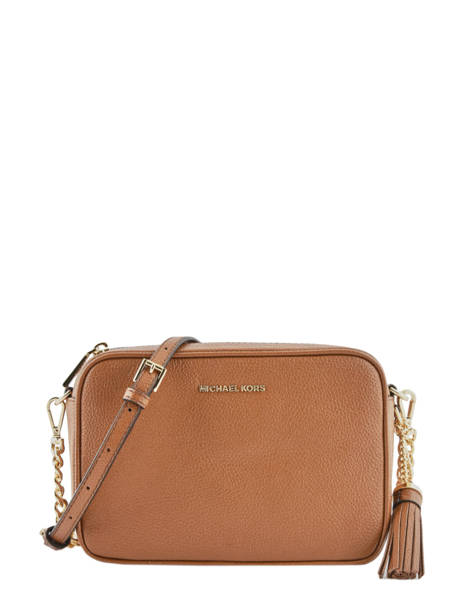 Sac Bandoulière Ginny Cuir Michael kors Marron jet set F7GGNM8L