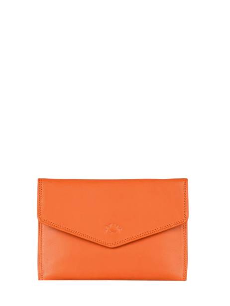 Porte-papiers Cuir Katana Orange marina 753104