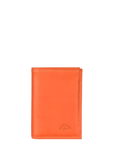 Porte-cartes Marina Cuir Katana Orange marina 753038