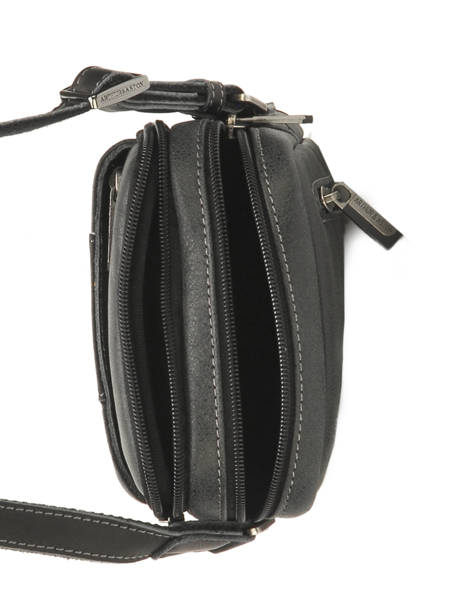 Leather Joseph Crossbody Bag Arthur & aston Black marco 7 other view 2