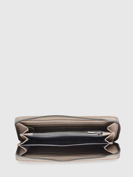 Zip Wallet Classic Miniprix Beige grained H1689 other view 1
