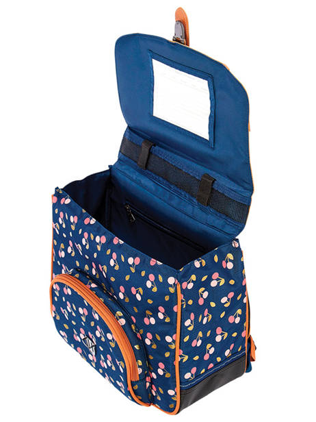 Cartable 1 Compartiment Tann's Bleu les fantaisies f - 22-35242 vue secondaire 2