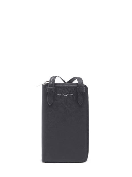 Etui Téléphone Pocket Cuir Nathan baume Noir n city 3 vue secondaire 4