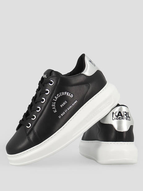 Sneakers Kapri Maison Karl lagerfeld Black women KL62538 other view 1