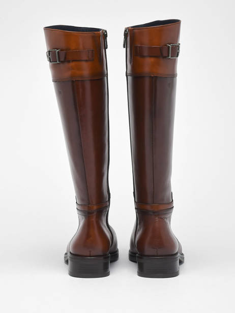 Boots Tierra In Leather Dorking Brown theme D7687 other view 3