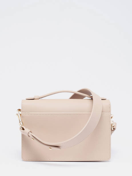 Sac Bandoulière Zoé Cuir Lancaster Beige zoe 10 vue secondaire 4