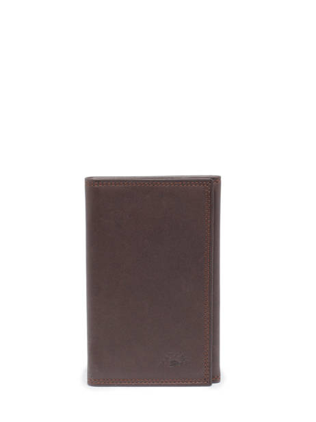 Leather Marina Document Holder Katana Brown marina 753020