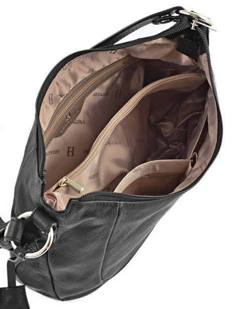 Hobo Bag Confort Leather Hexagona Black confort 464779 other view 3