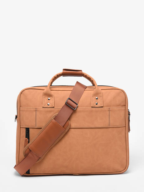 Business Bag Cabaia Brown laptop MESS other view 4