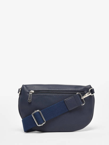 Sac Banane Miniprix Bleu grained F3645 vue secondaire 4