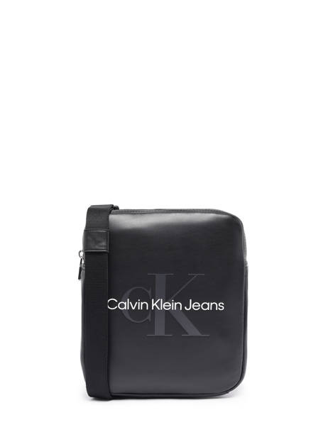 Sac Bandoulière Calvin klein jeans Noir monogram soft K510108