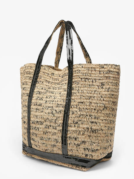 Bicolore Raffia Xl Tote Bag Vanessa bruno Black cabas raphia 24V40411 other view 2