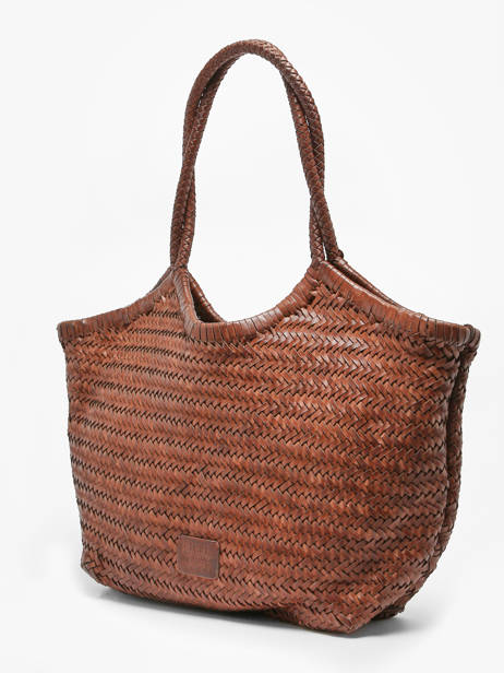 Sac Porté épaule Goa Cuir Basilic pepper Marron goa BGOA01 vue secondaire 2