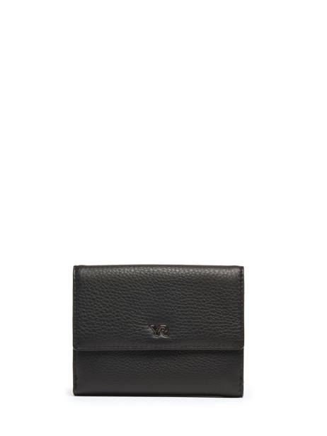 Wallet Leather Yves renard Black foulonne 29468