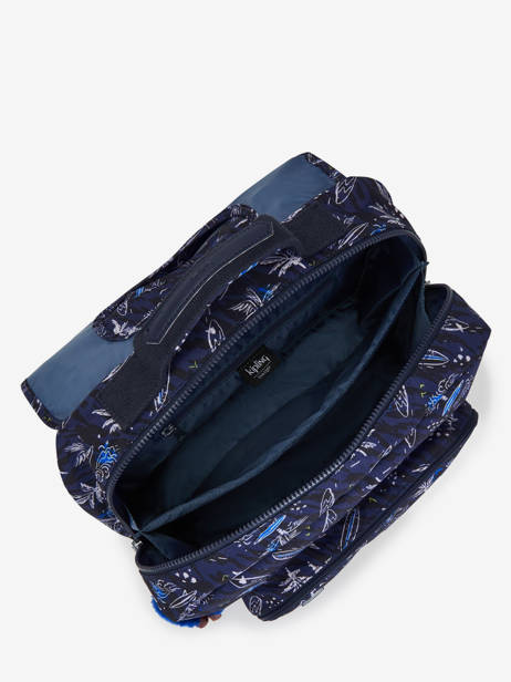 2-compartment Iniko Satchel Kipling Blue back to school KI7055 other view 3