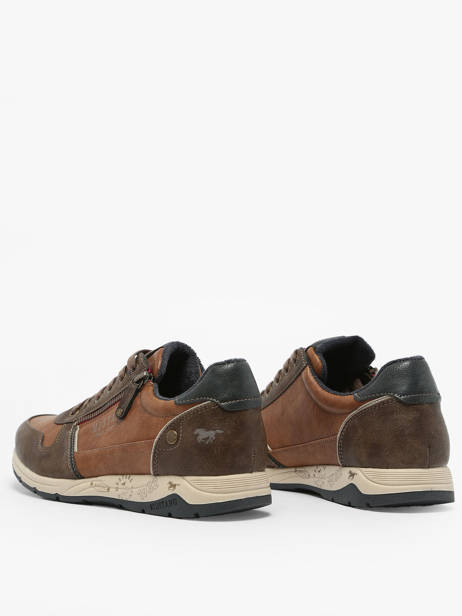 Sneakers Mustang Brown men 4106306 other view 3