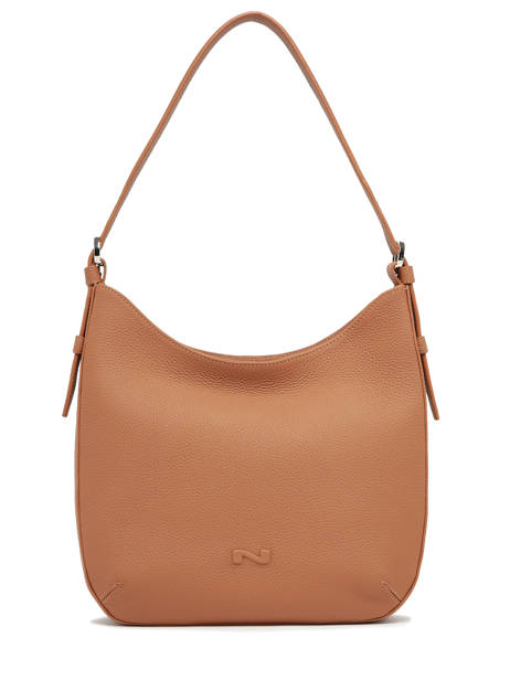 Sac Porté épaule Rumba Cuir Nathan baume Marron nathan 53