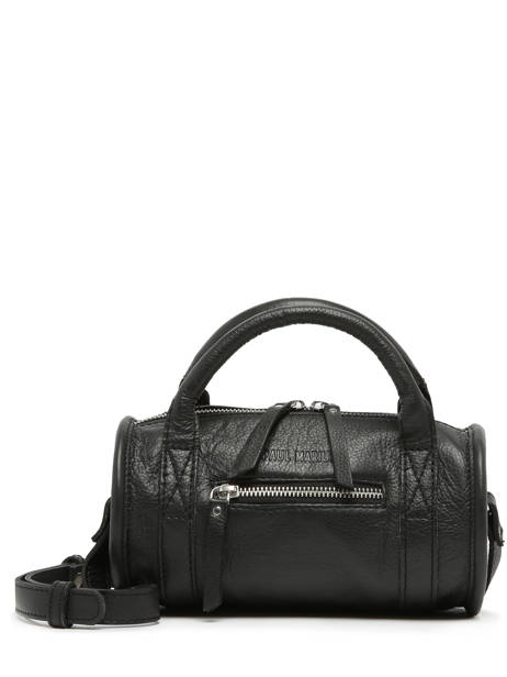 Leather Charlie Crossbody Bag Paul marius Black vintage CHARLIE