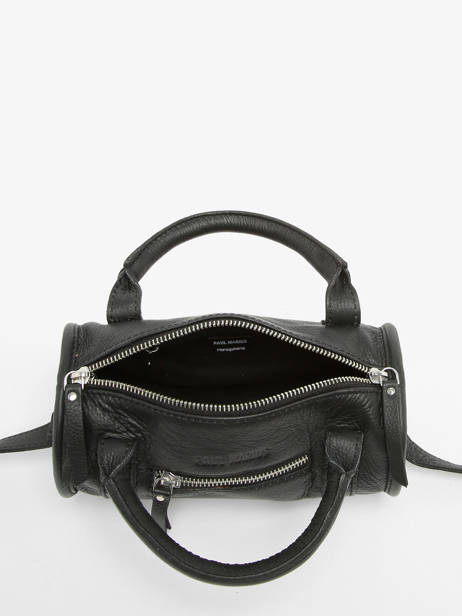 Leather Charlie Crossbody Bag Paul marius Black vintage CHARLIE other view 3